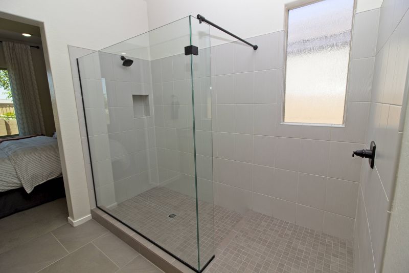 Open Concept Shower Space